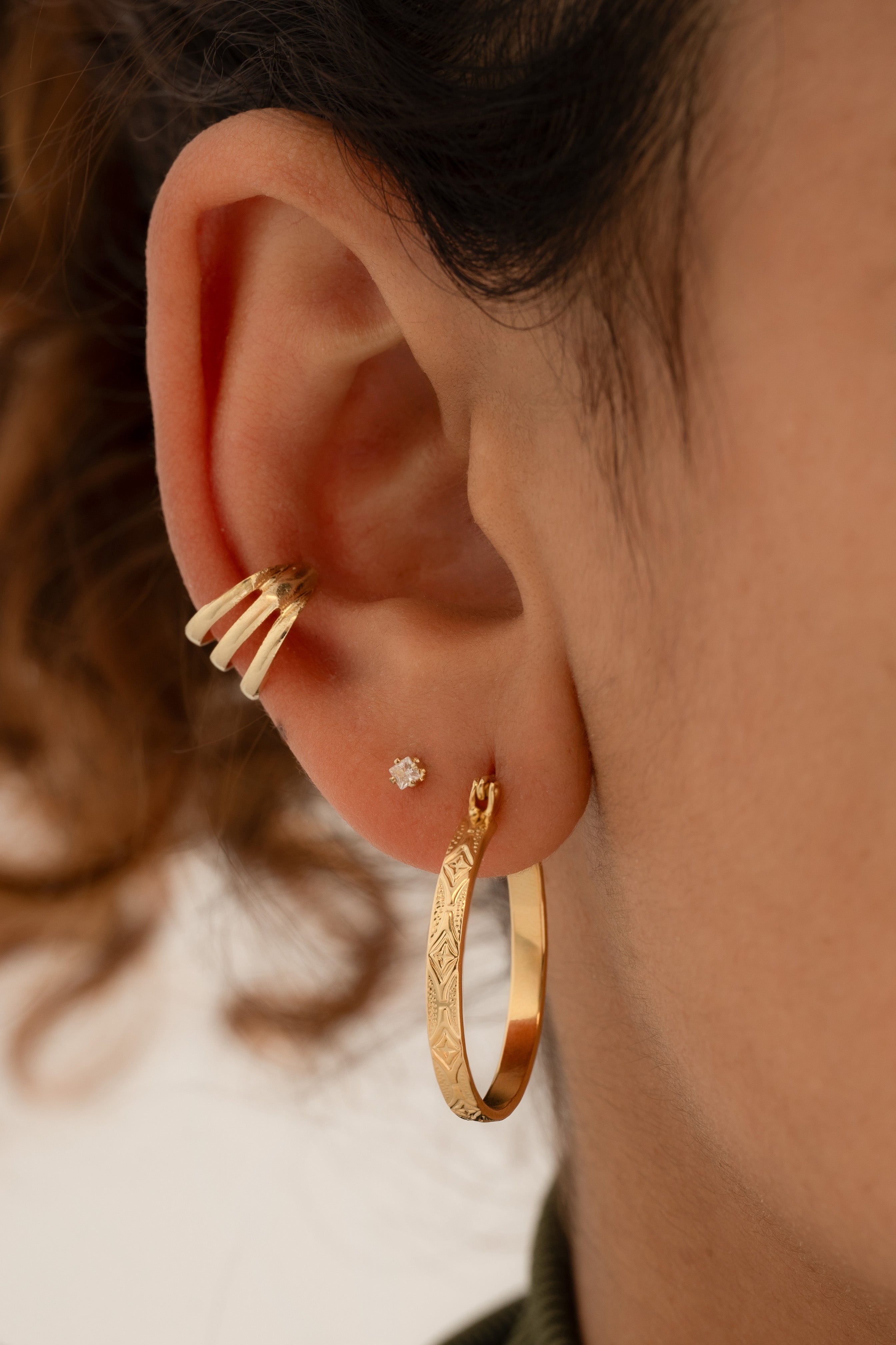 Aretes Ear cuff Pretty