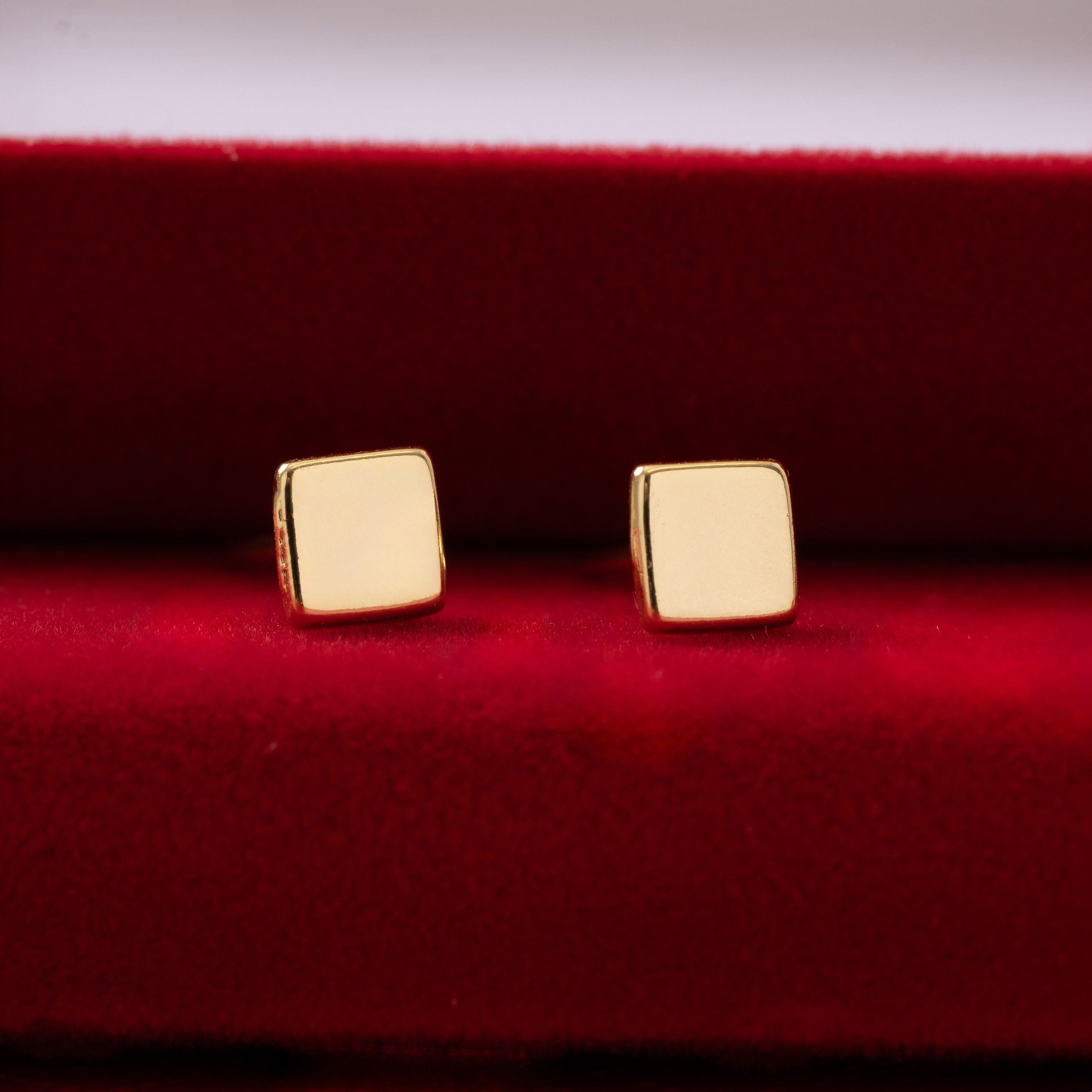 Aretes Topo Cuadrado 5 mm