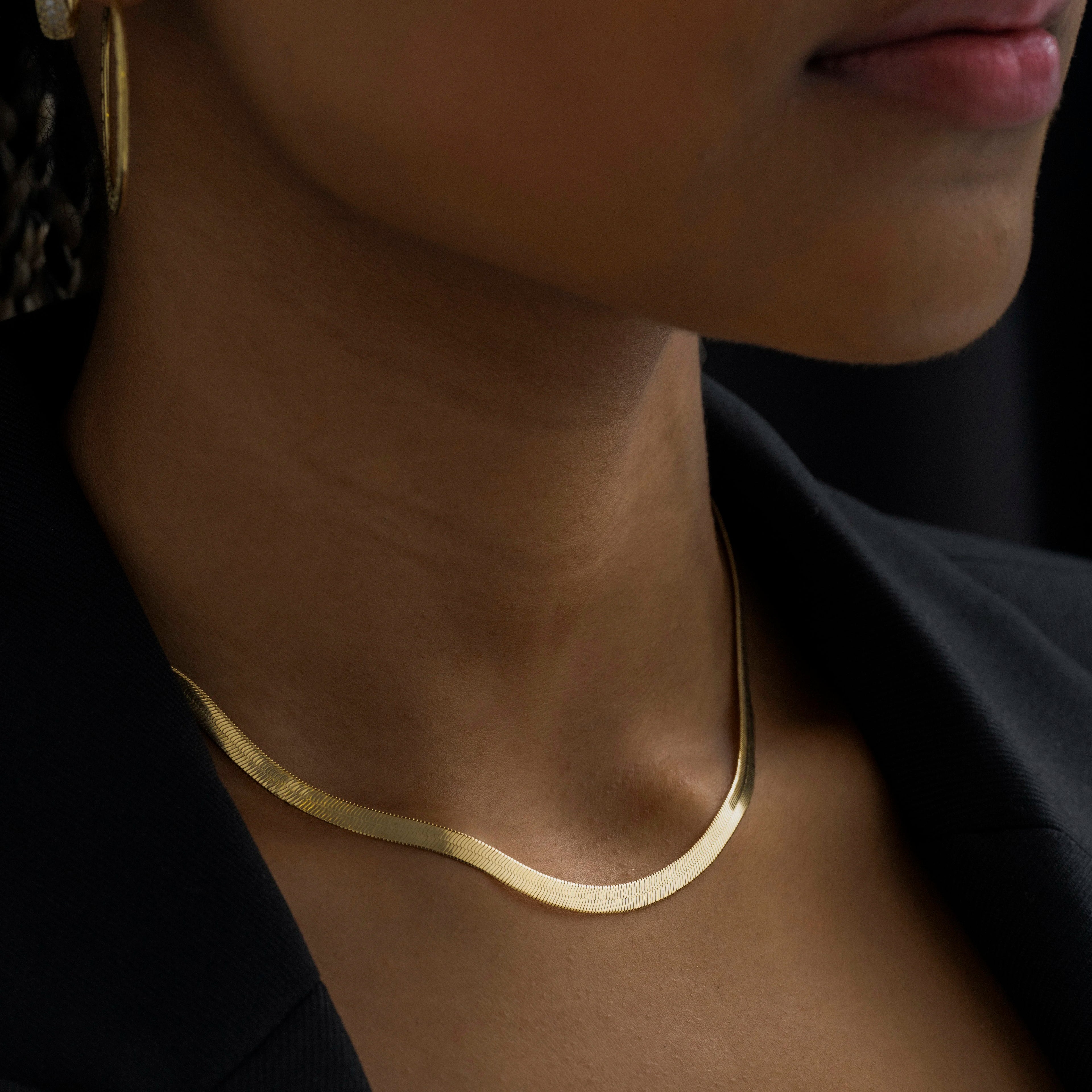 CadenaTejido Egipcio 40 Cms + Extensor