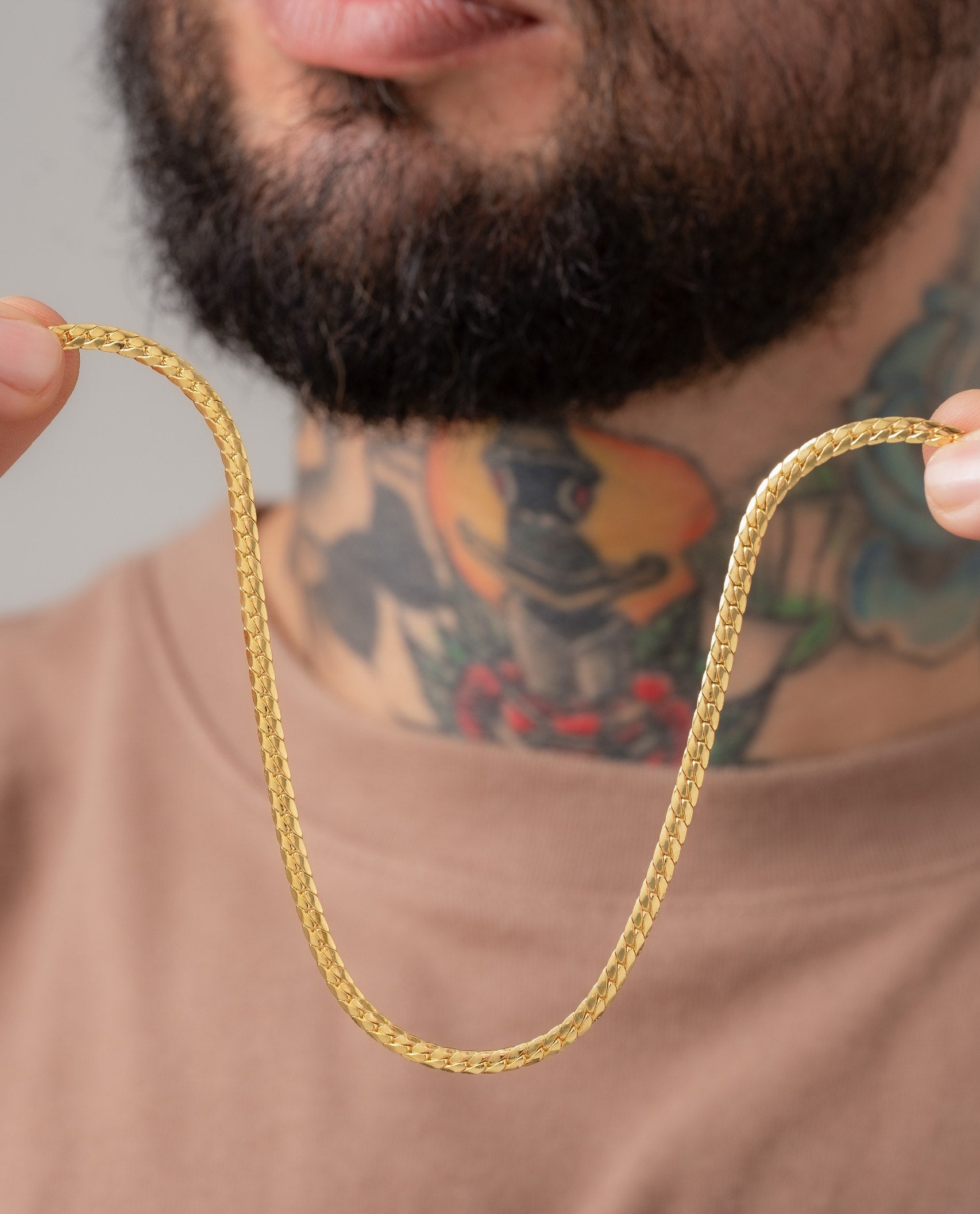 Cadena Serpiente 65 Cm x 4 mm