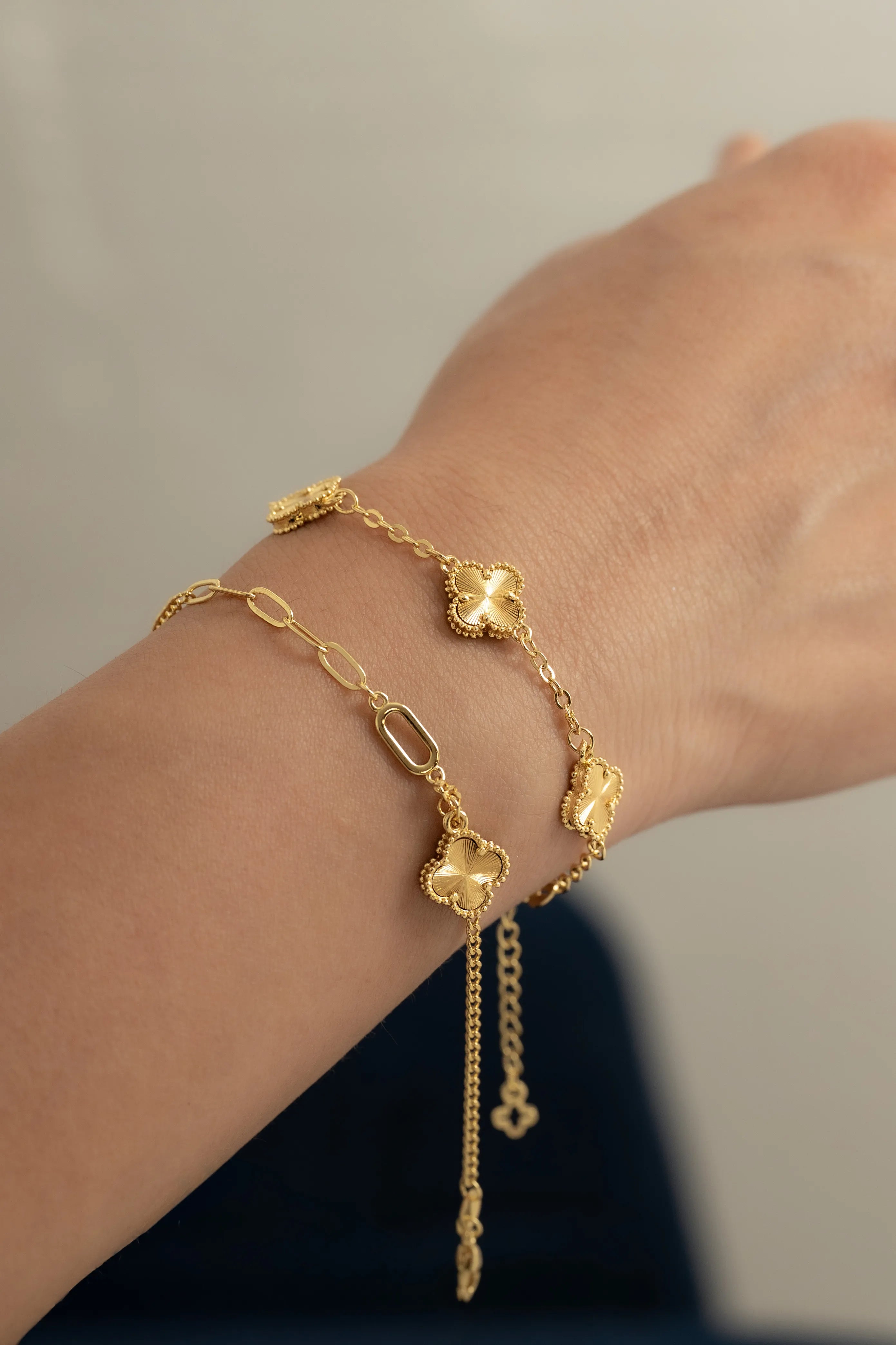 Pulsera Clover 1 cm 15 Cms + Extensor