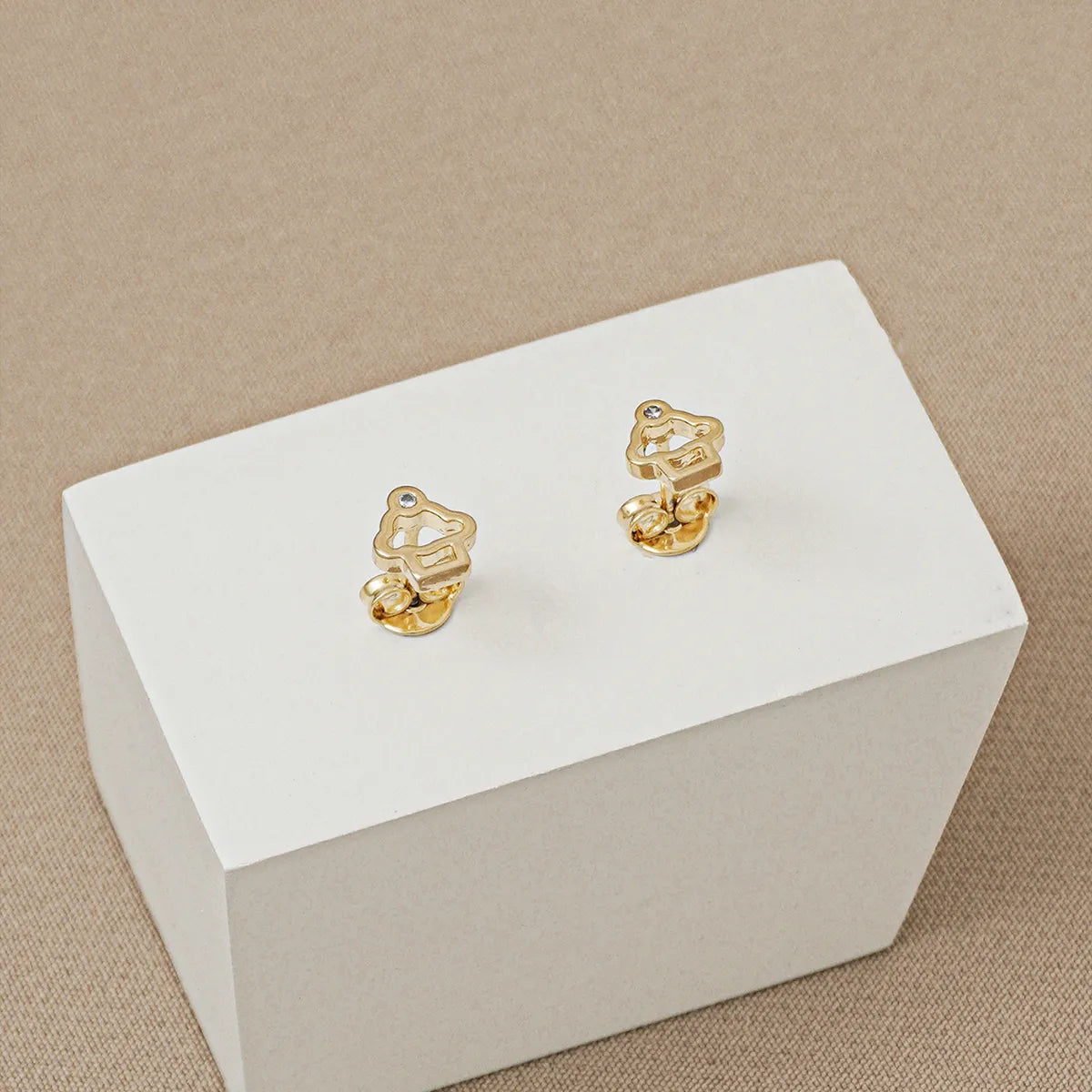 Aretes Cupcake Cristal