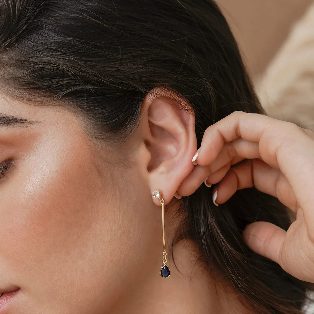 Aretes L Blue
