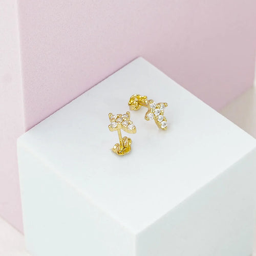 Aretes Cruz 6 Circonias