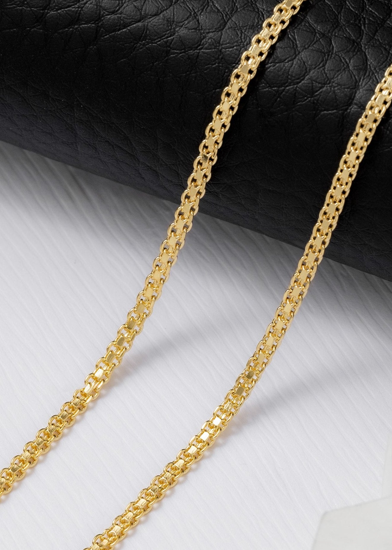 Cadena Tejido Chino 3 mm 65 Cms