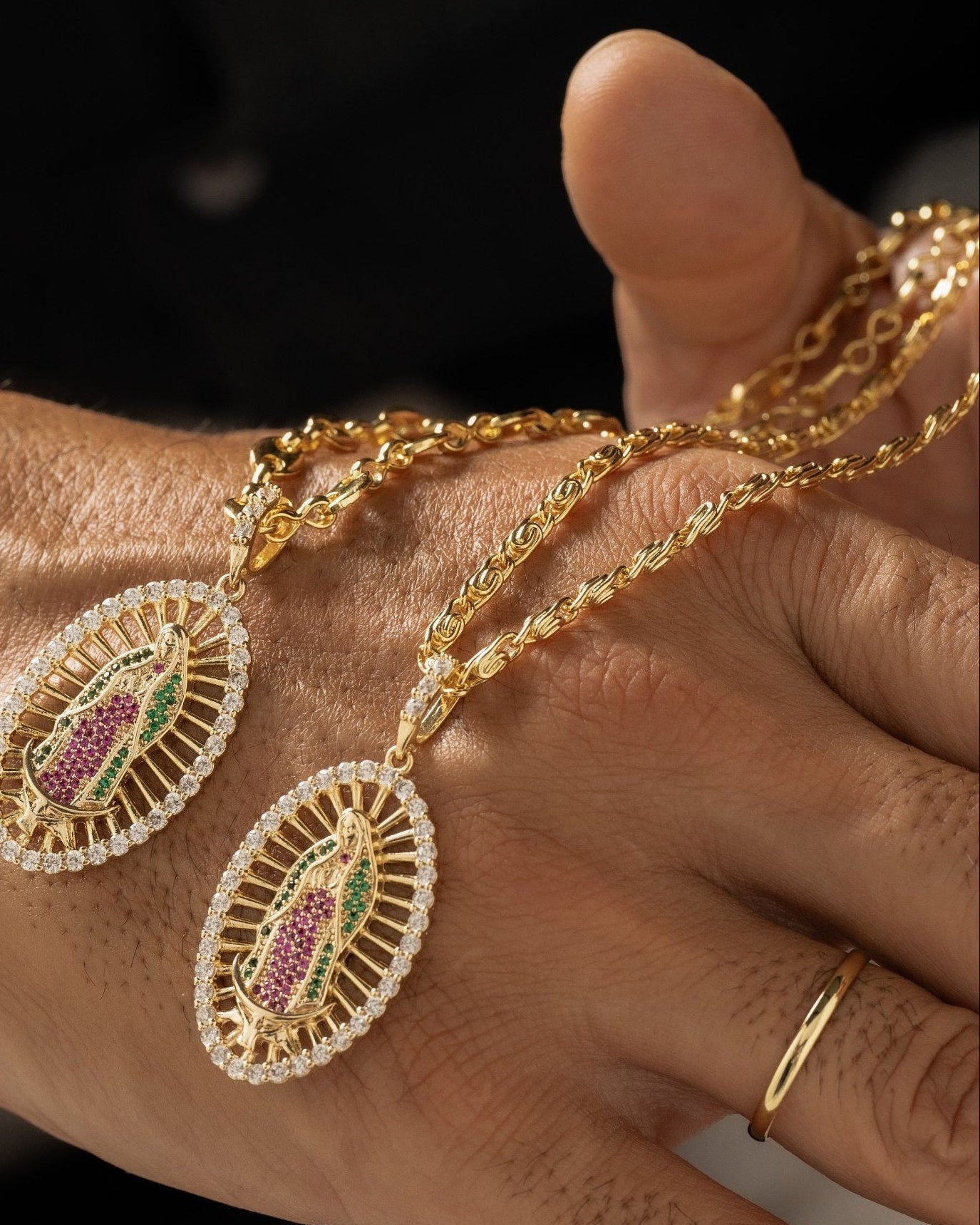 Cadena Caracol Gruesa 65 Cms