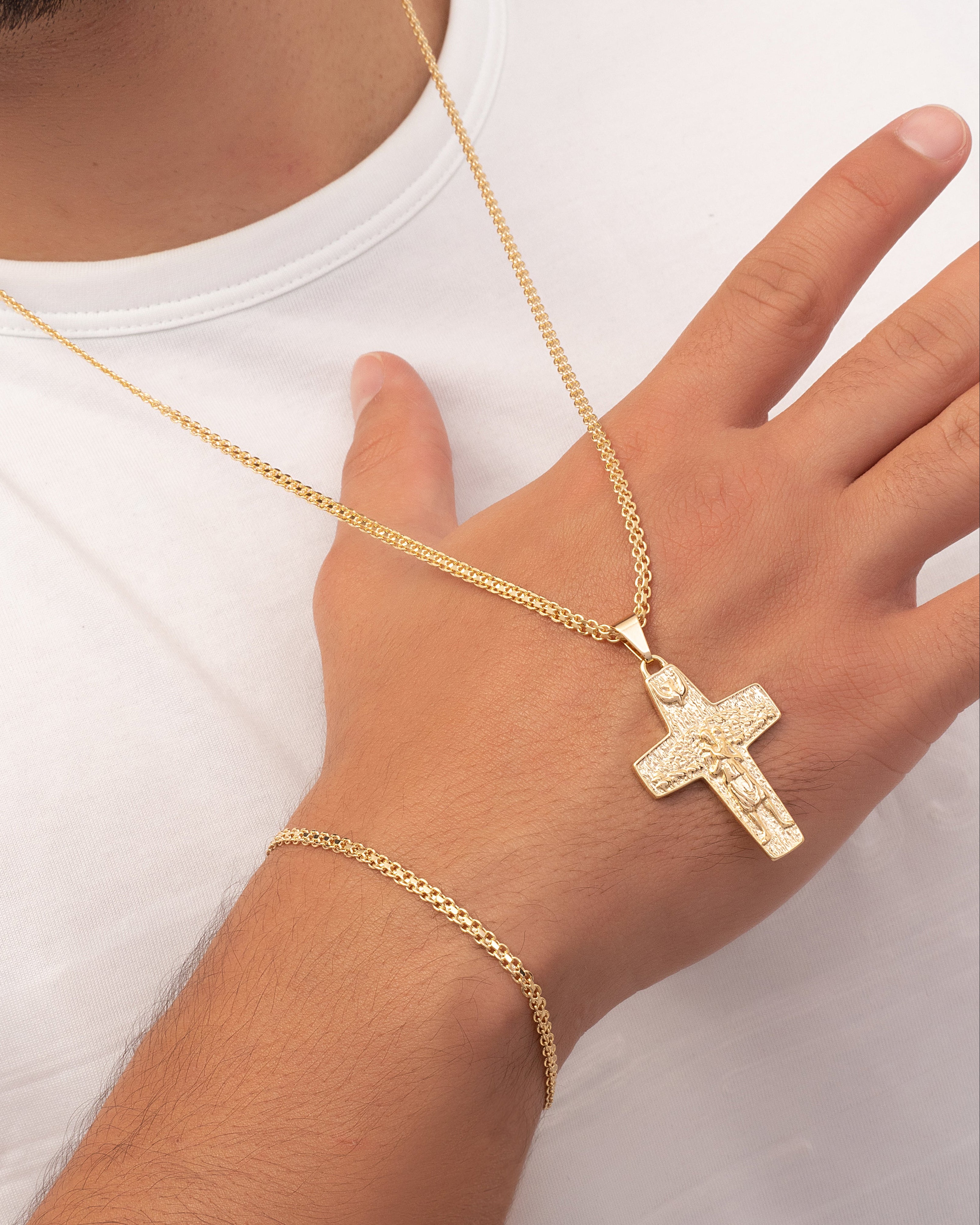 Cadena Tejido Chino 3 mm 65 Cms