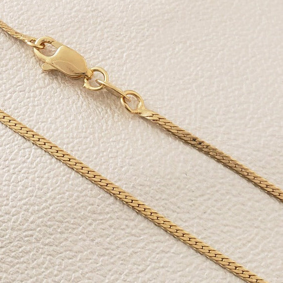 Cadena serpiente plana 65 cm x 1.0 mm