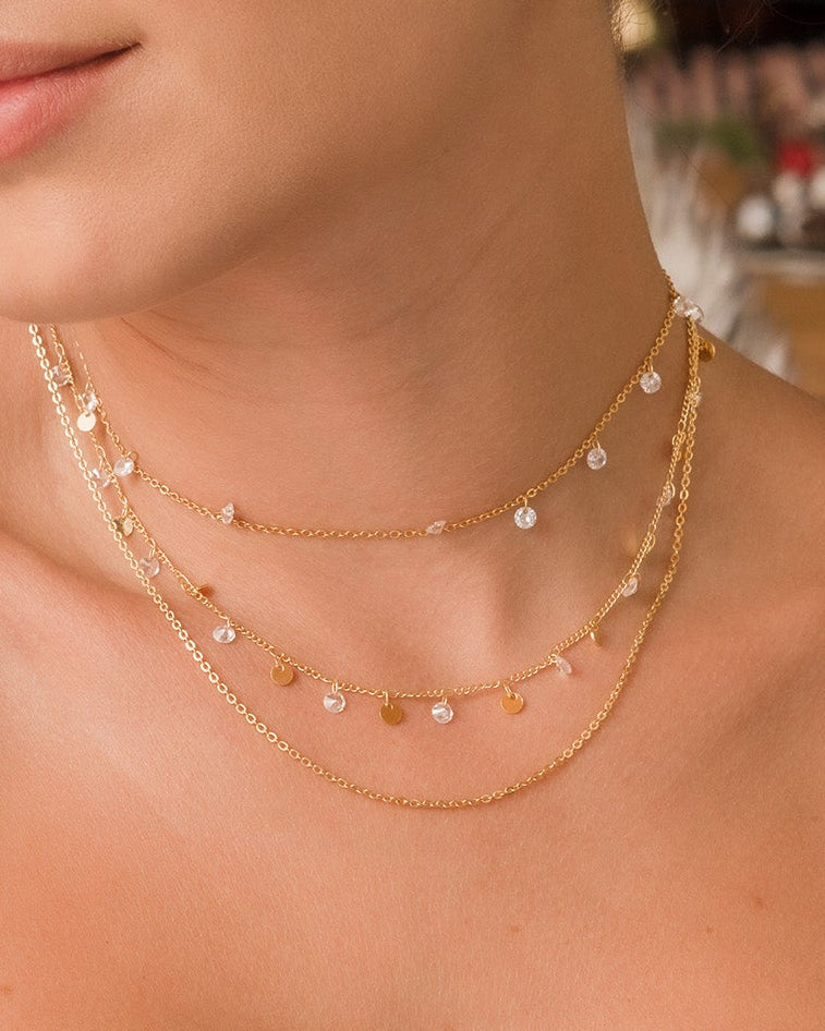 Cadena Gypsy 35 cm + extensor 5 cm