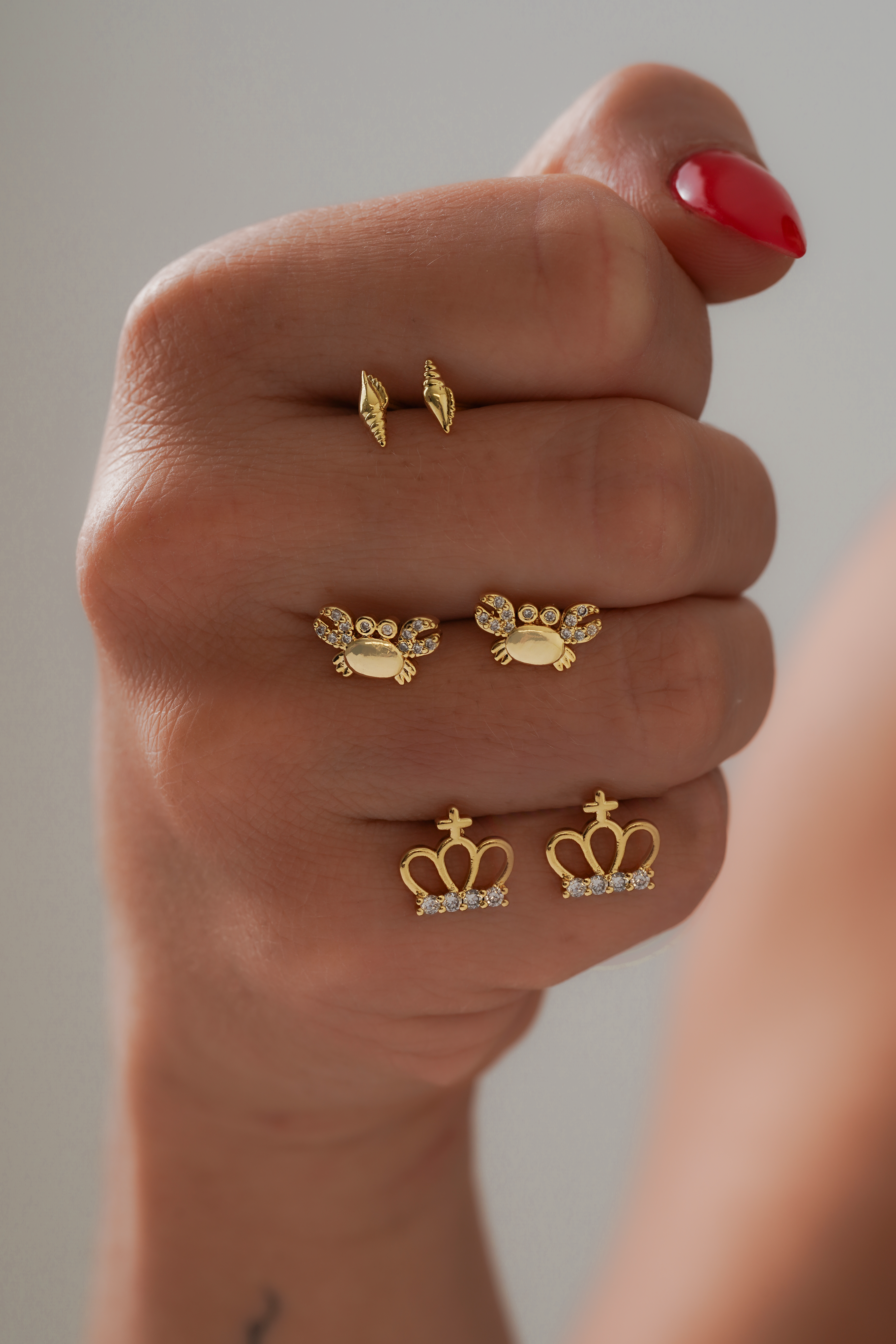 Aretes Corona Queen