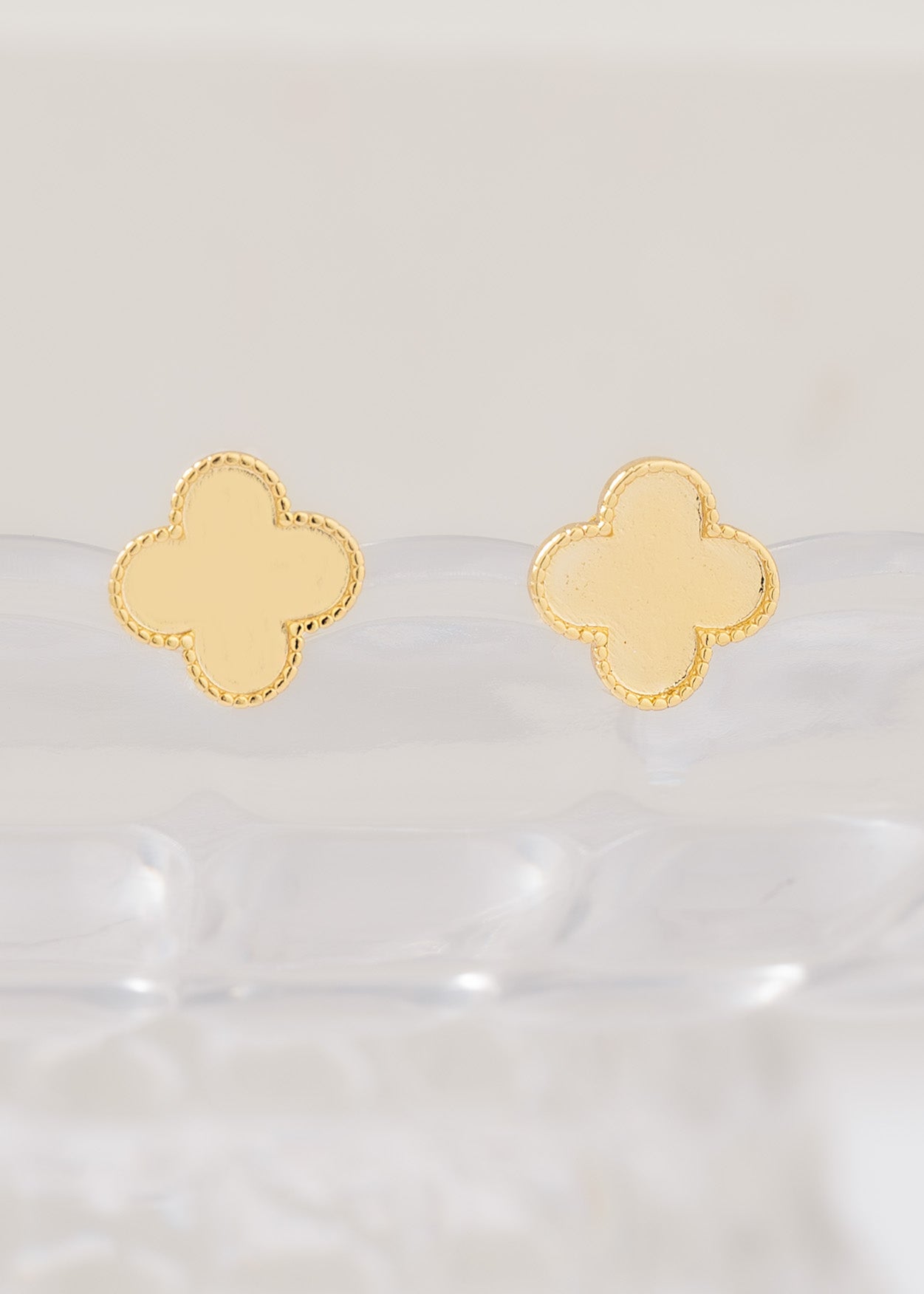 Aretes Clover 1 Cm