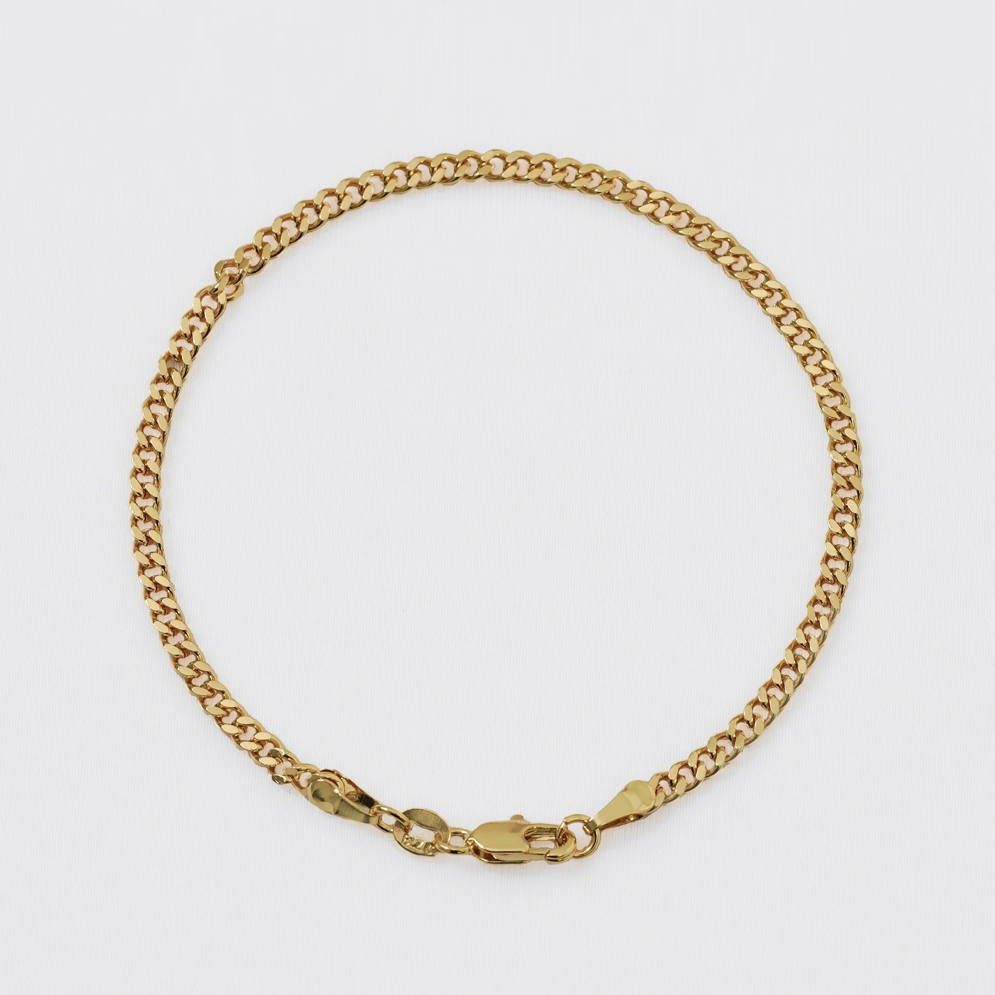 Pulsera Cubana Plana 20 Cm