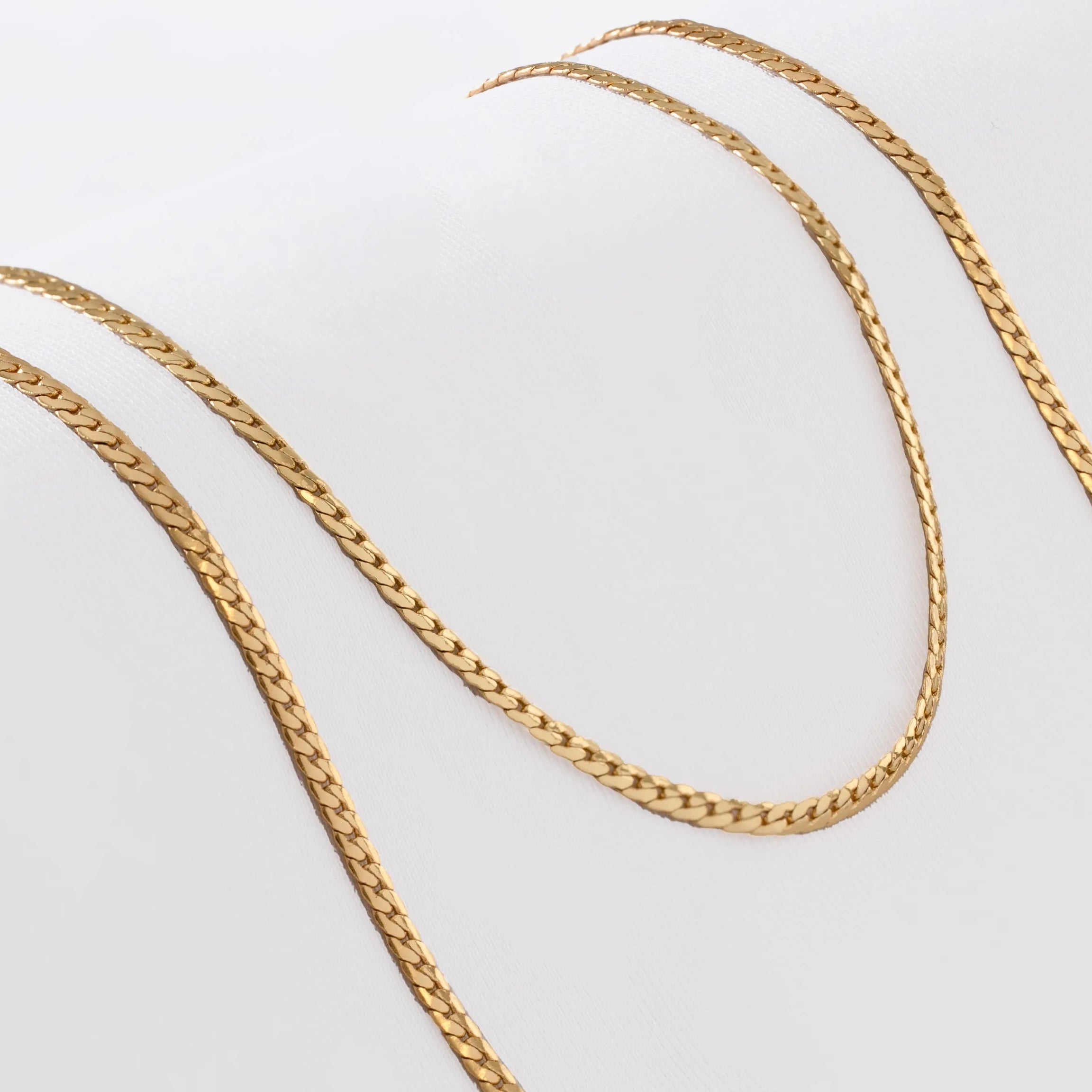 Cadena Serpiente Plana Finita 45 cm