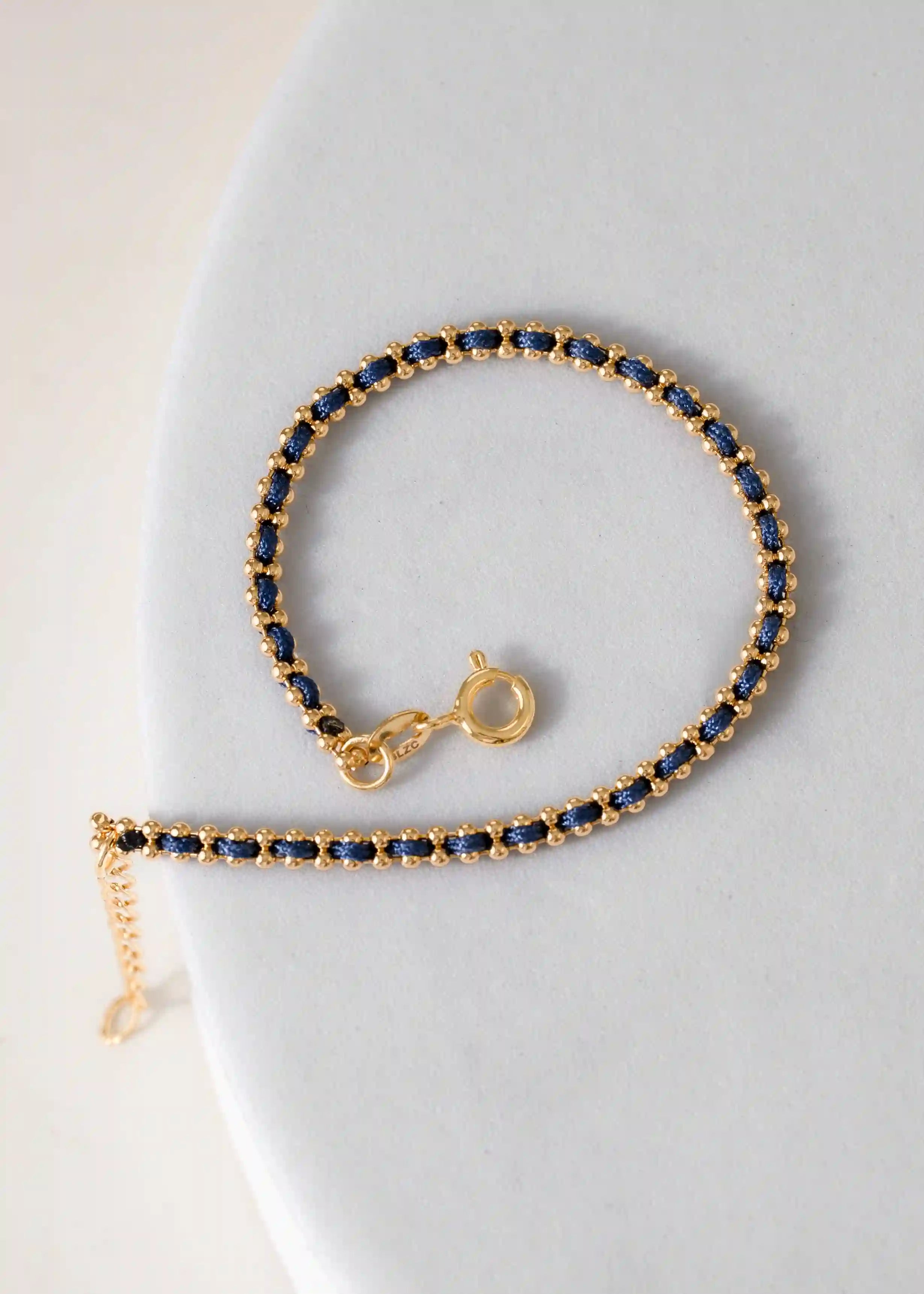 Pulsera Hilo Laminado 15 Cms + Extensor